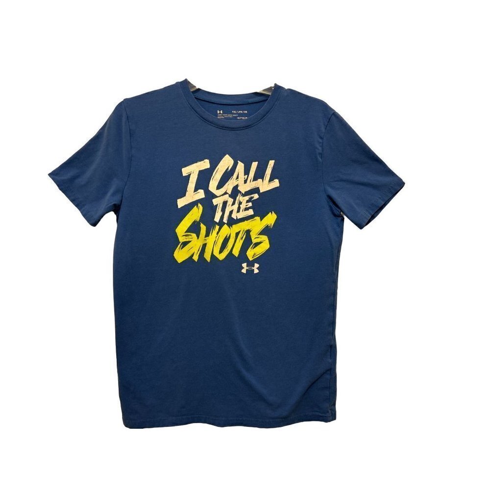Boys Xlarge UNDER ARMOR I Call The Shots Cotton Tee S-Shirt